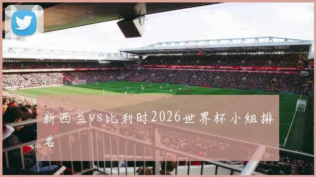 新西兰vs比利时2026世界杯小组排名